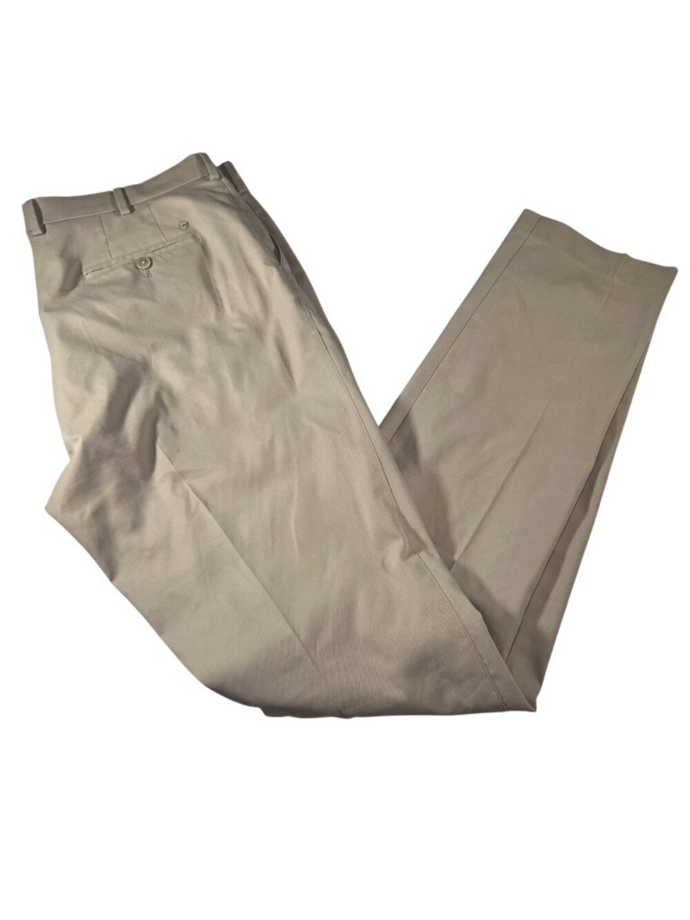 Peter Millar Mens EB66 Classic Fit Beige Chino Golf Pants 38x34 Preppy Stretch
